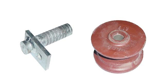 KIT 2 POULIES+2 Axes PR Balancier Adaptable Doucet référence fournisseur 210010